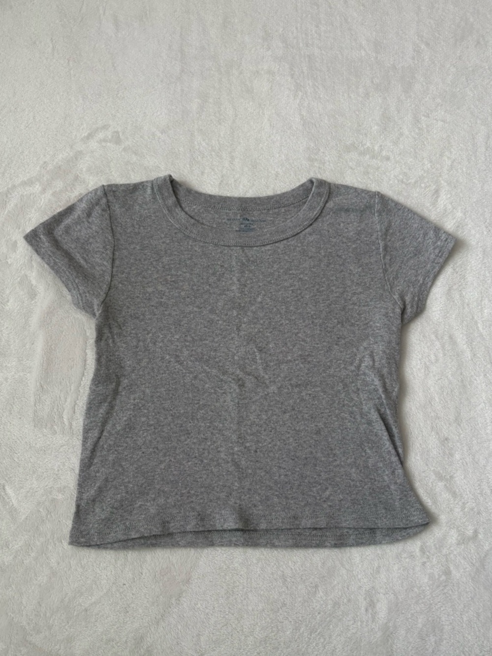 Kids Gray Short-Sleeve Tee